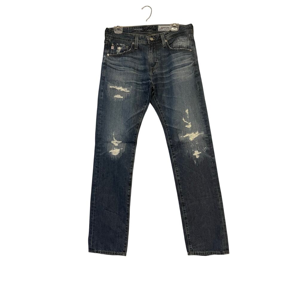 AG Adriano Goldschmied The Matchbox Distressed Jeans Size 32x32